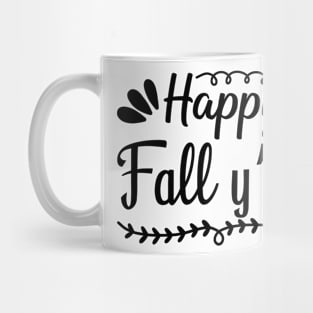 Happy Fall Y'all Mug